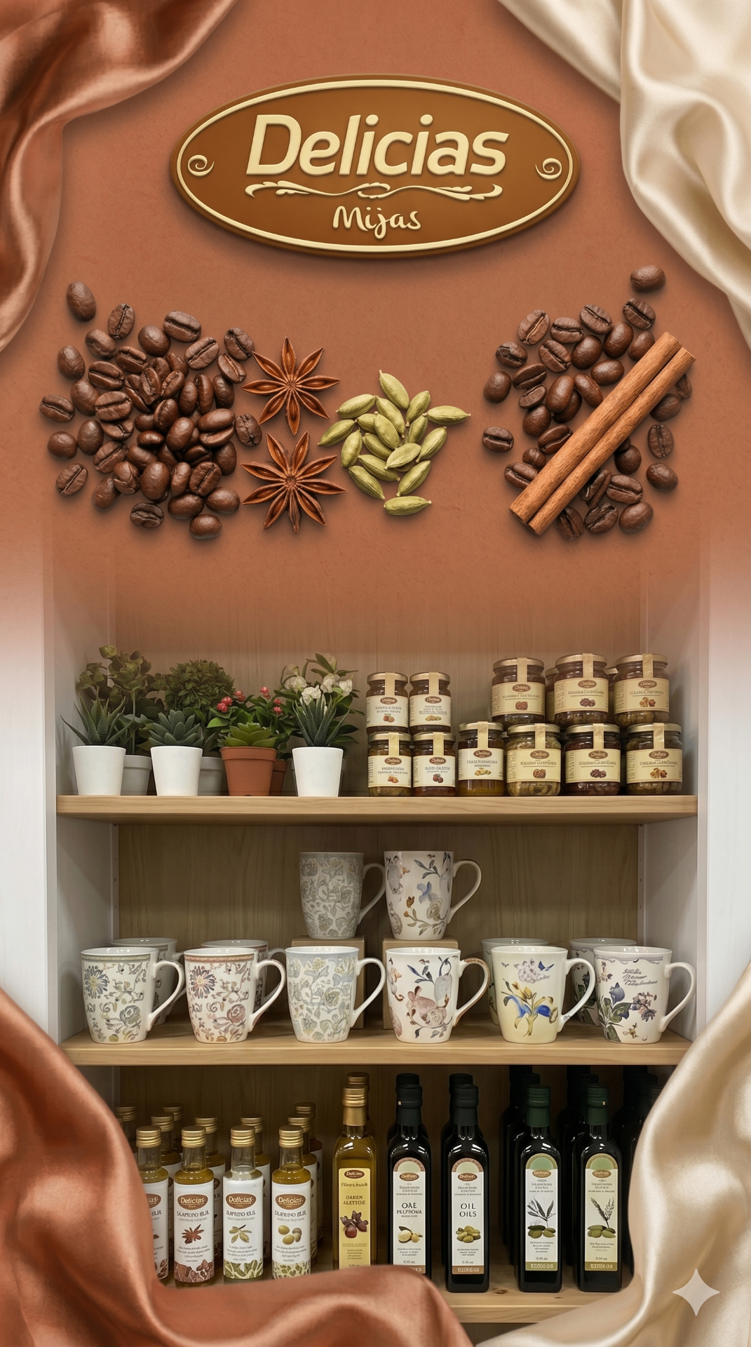 Delicias Mijas — tés, especias y mezclas gourmet